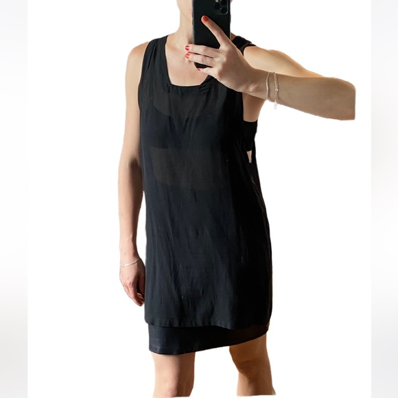 🥀Rad Hourani Sheer Silk Tunic 🥀 - Picture 3 of 13